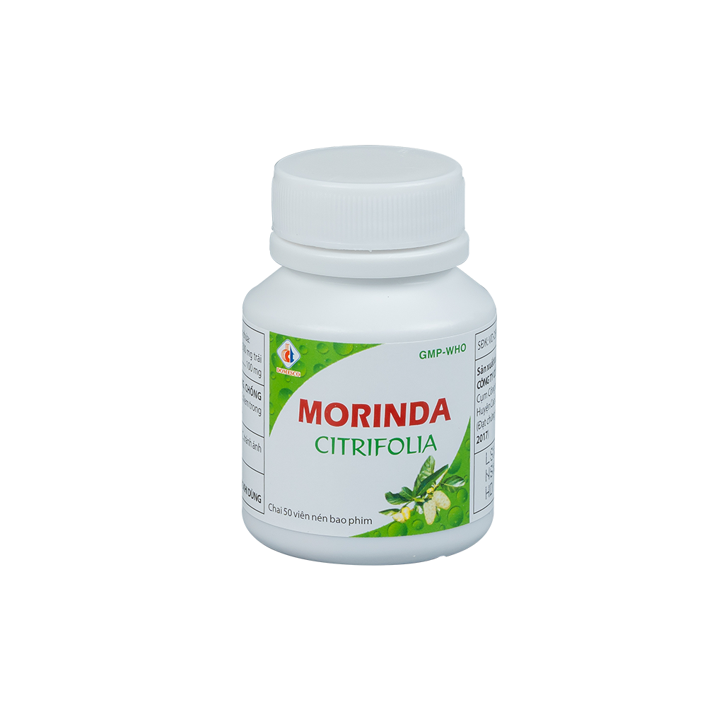 Morinda citrifolia Chai 50 viên Domesco