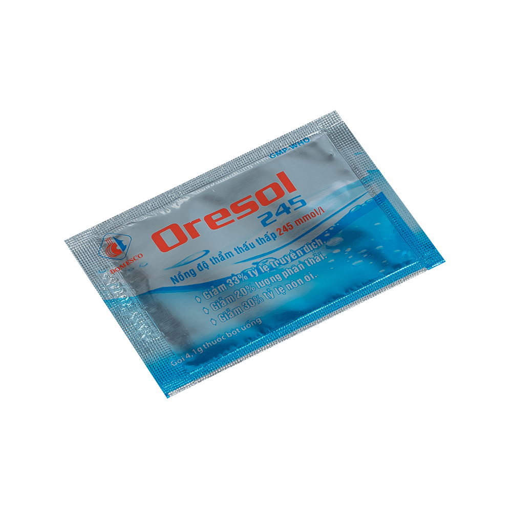 Oresol 245 Hộp 20 gói x 4,1g Domesco