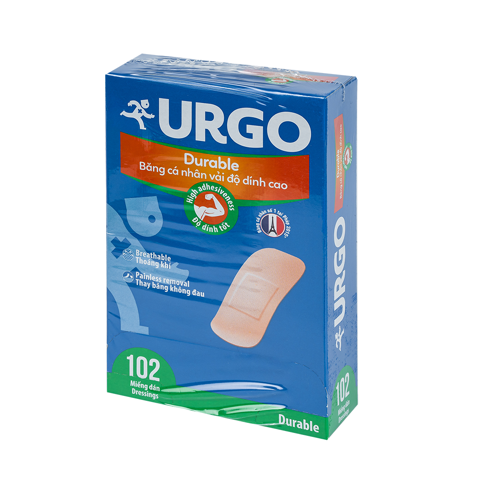 Urgo Durable, 102 miếng