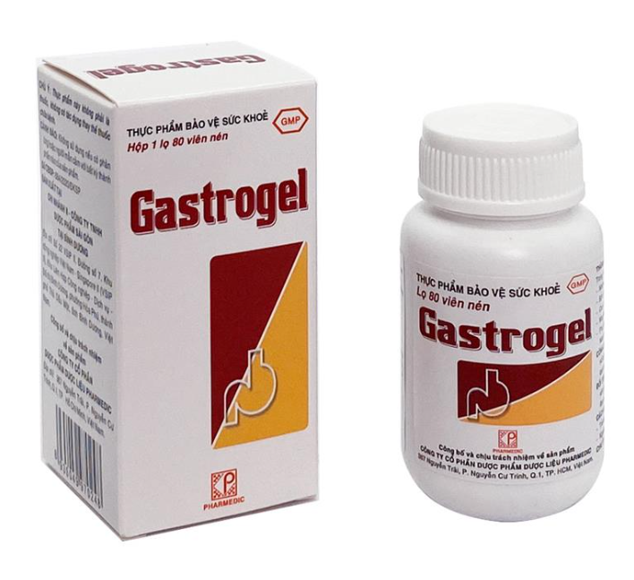 GASTROGEL Hộp 1 lọ 80 viên