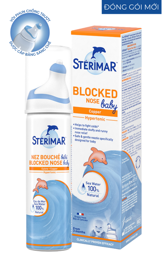 Sterimar blocked nose baby copper 50ml