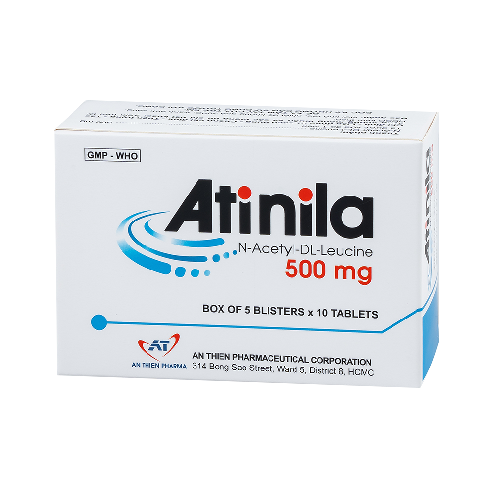 ATINILA Hộp 5 vỉ x 10 viên An Thiên