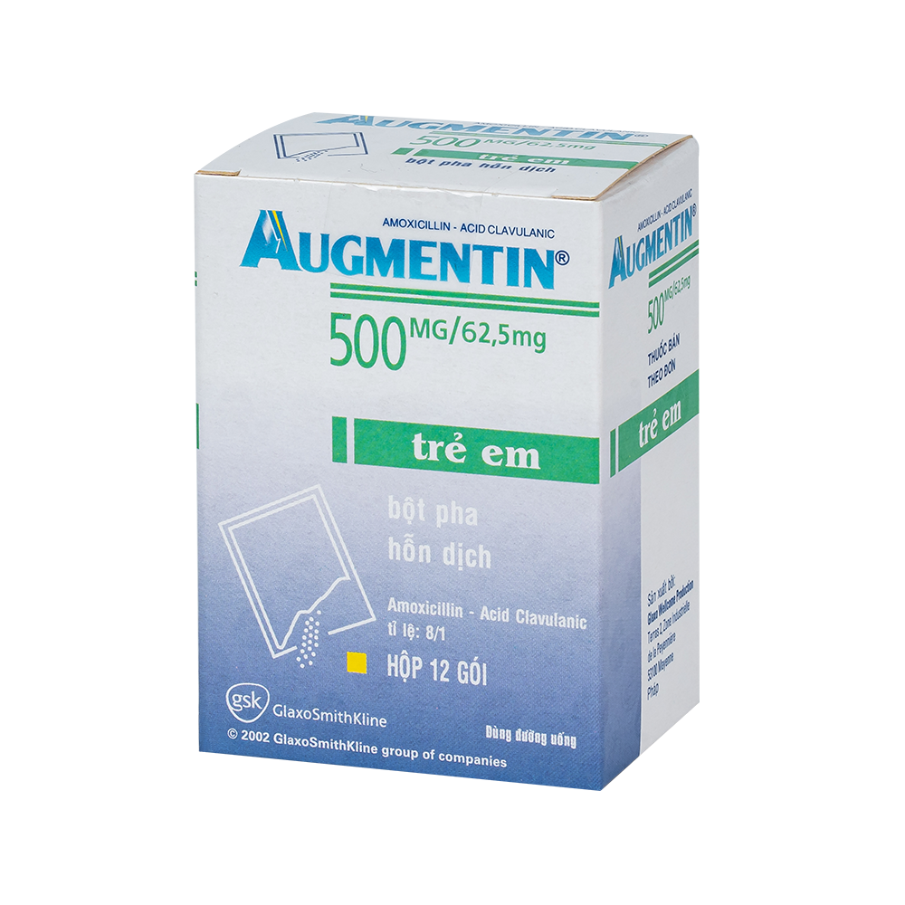 AUGMENTIN 500MG/62.5MG H/12GÓI GSK