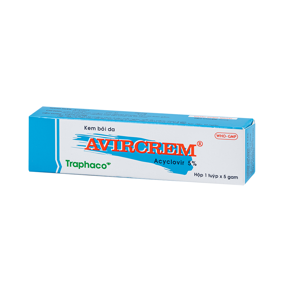 Avircrem 250mg Tuýp 5g Traphaco