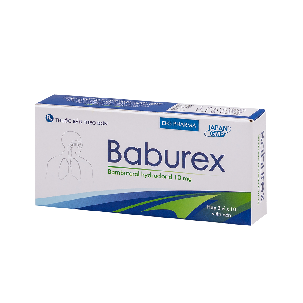 Baburex Hộp 3 Vỉ x 10 Viên DHG