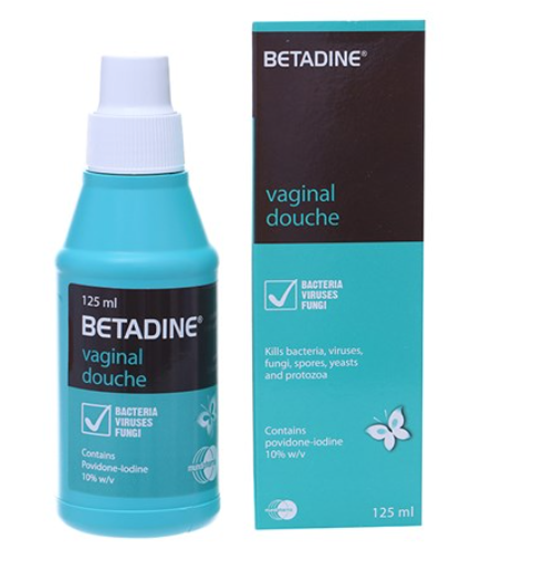 BETADINE VAG DOU SOL 10% 125ML Chai 125ml Mundipharma