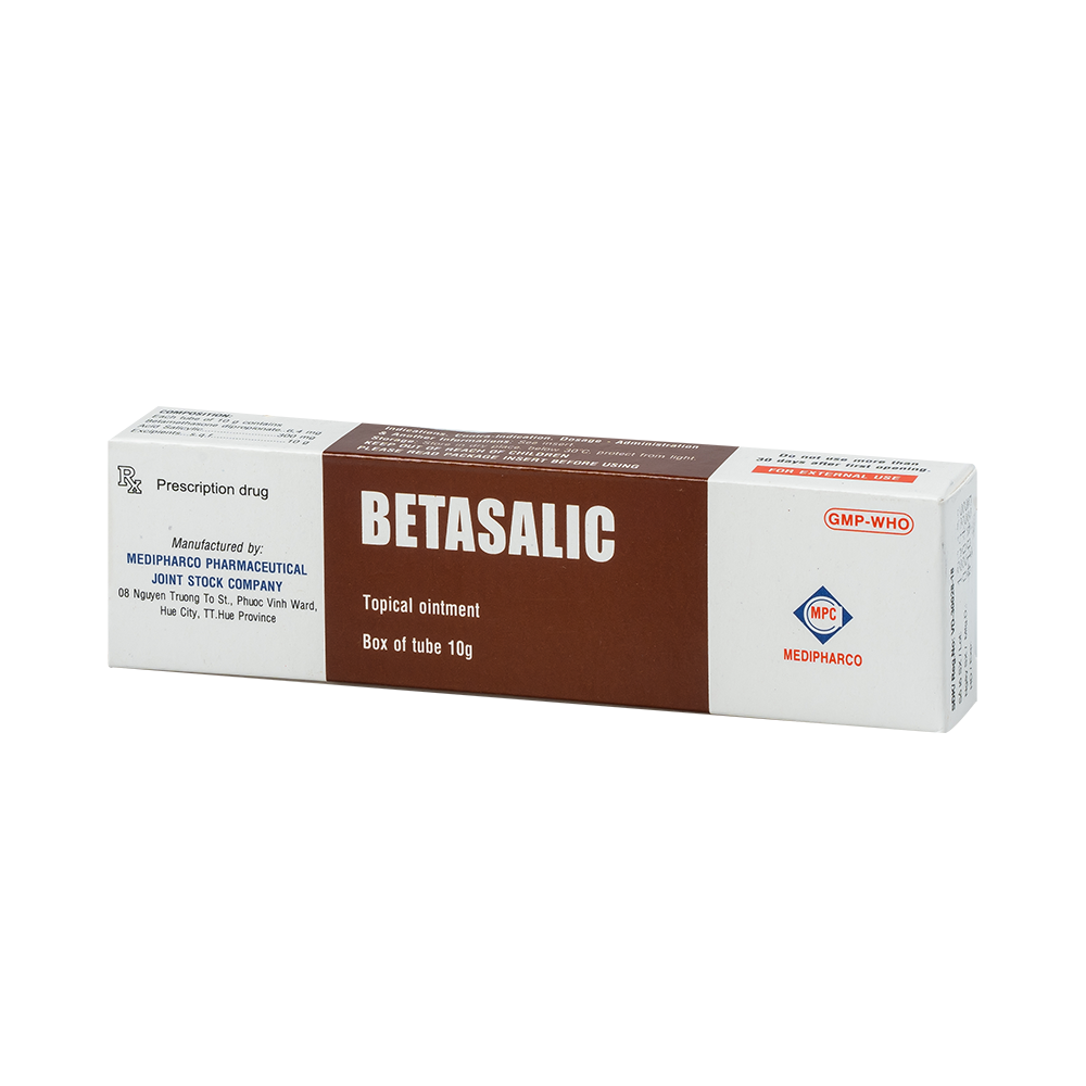Betasalic 10g Hộp 1 tuýp 10g Medipharco