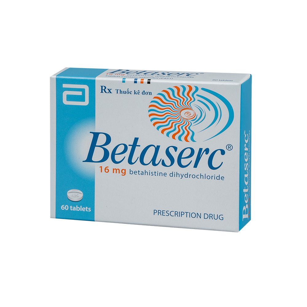 BETASERC 16MG TAB. B/60 ABBOTT