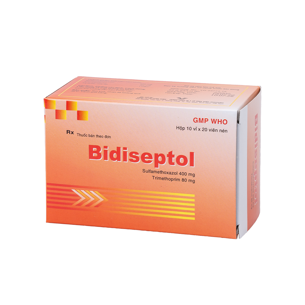Bidiseptol H/200 Hộp 10 Vỉ x 20 Viên Bidiphar