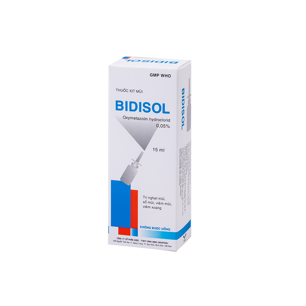 Bidisol H/1 Hộp 1 Lọ Bidiphar