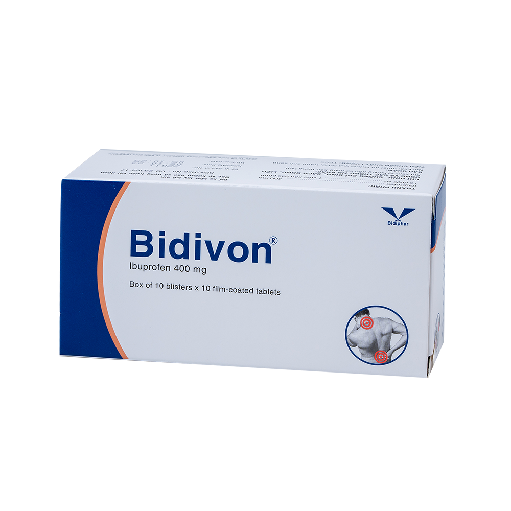 Bidivon H/100 Hộp 10 Vỉ x 10 Viên Bidiphar