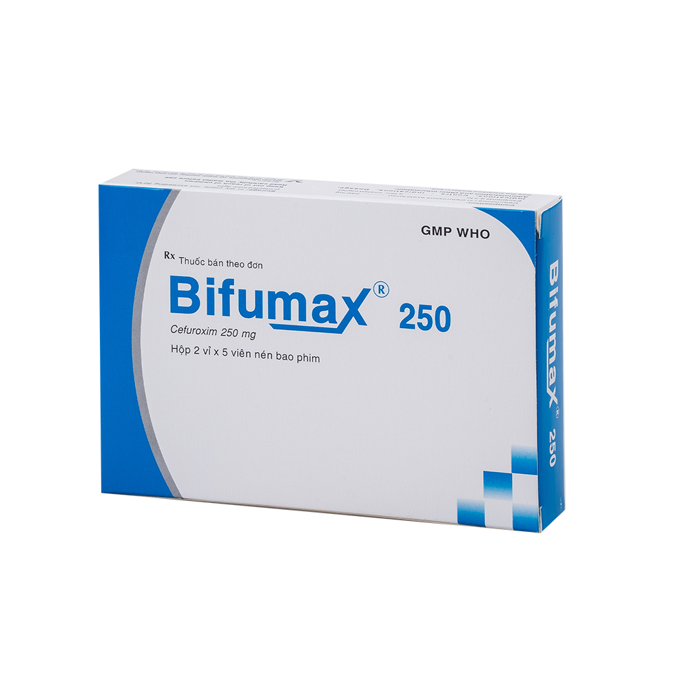 Bifumax 250 H/10 Hộp 2 Vỉ x 5 Viên Bidiphar