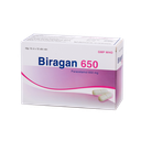 Biragan 650 H/100 Hộp 10 Vỉ x 10 Viên Bidiphar