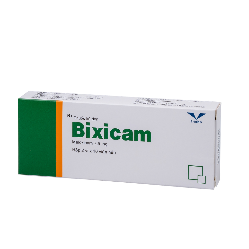 Bixicam H/20 Hộp 2 Vỉ x 10 Viên Bidiphar