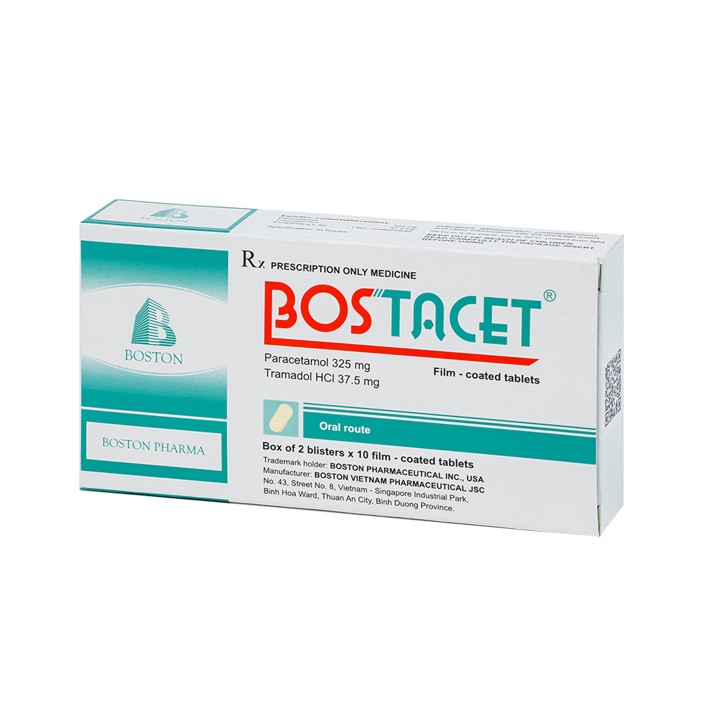 BOSTACET Hộp 2 vỉ x 10 viên Boston