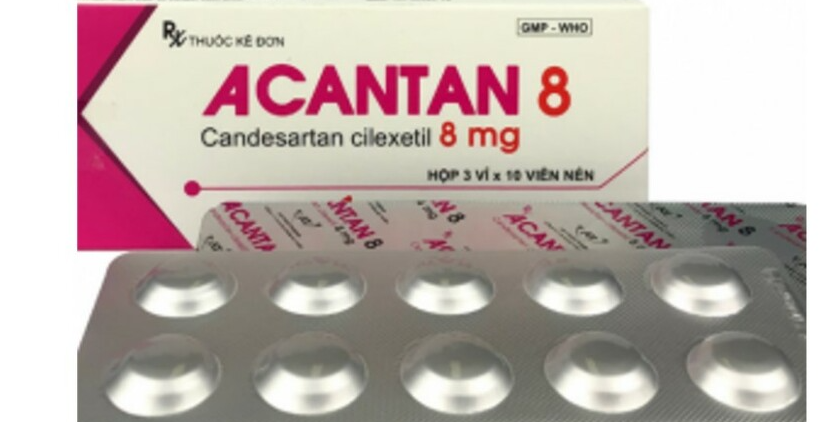 ACANTAN 8 Hộp 3 vỉ x 10 viên An Thiên