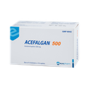 ACEFALGAN 500 Hộp 10 vỉ x 10 viên Traphaco