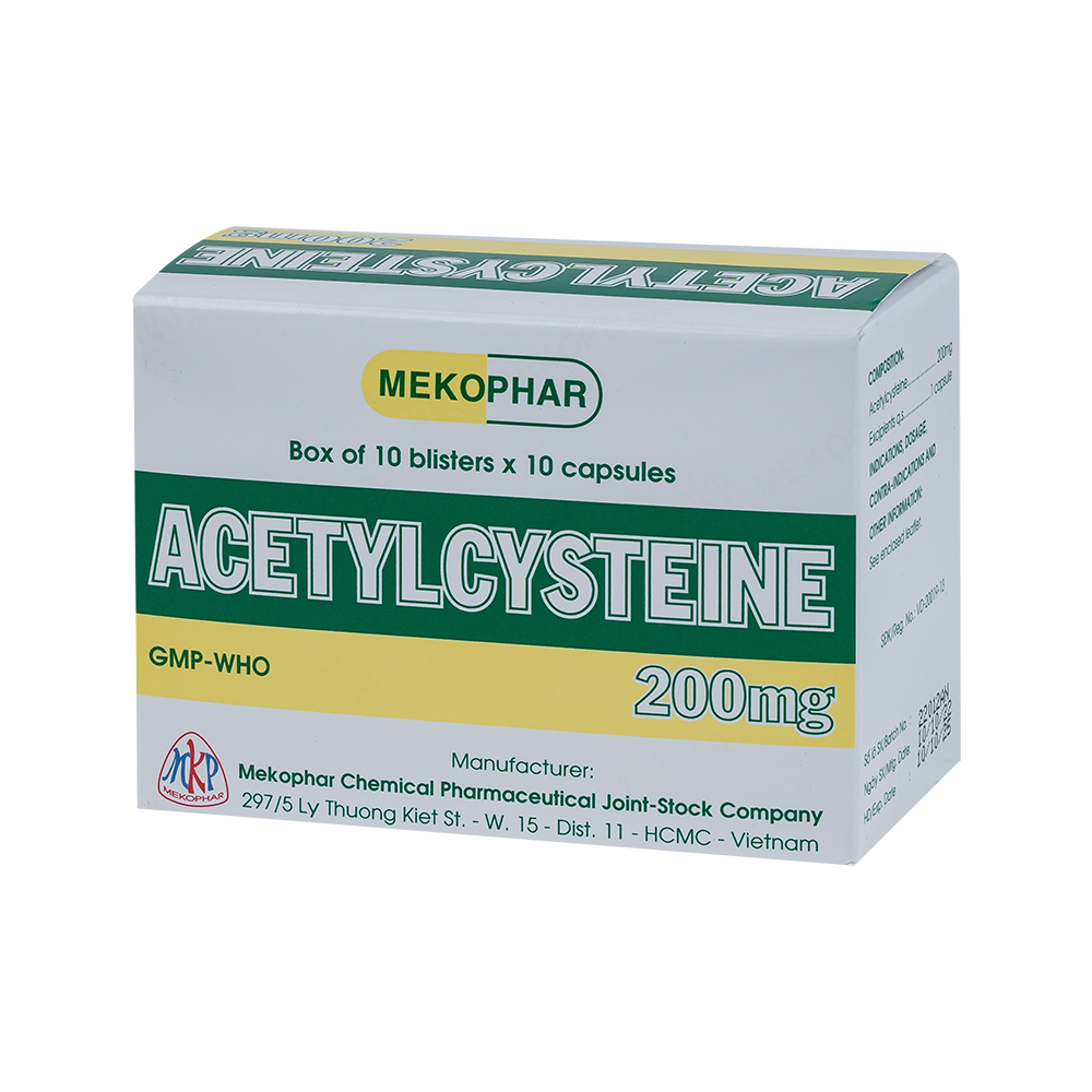 ACETYLCYSTEINE 200mg(H/100VNA)