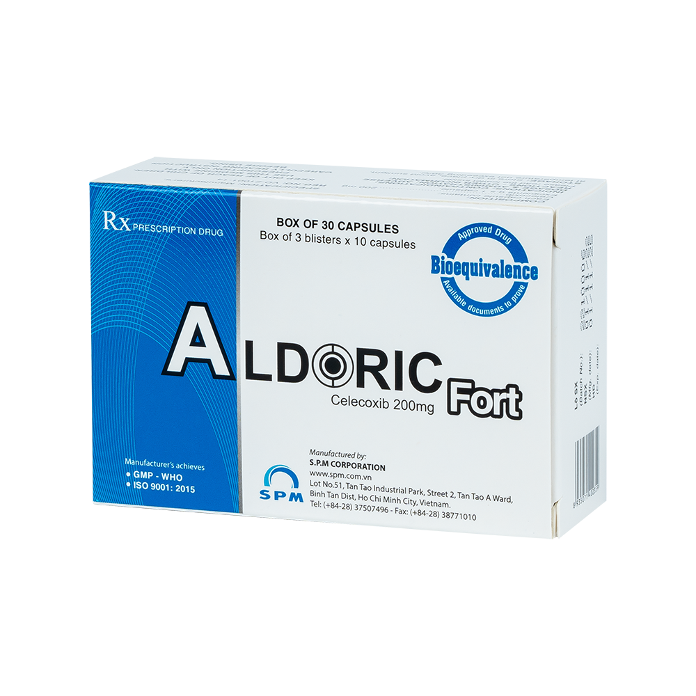 Aldoric Fort Hộp 3 vỉ x 10 viên SPM