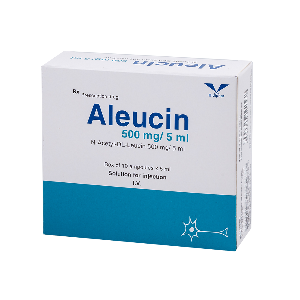 Aleucin 500mg/5ml Hộp 10 Ống BIDIPHAR