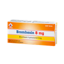 Bromhexin 8 mg Hộp 3 vỉ x 10 viên Domesco