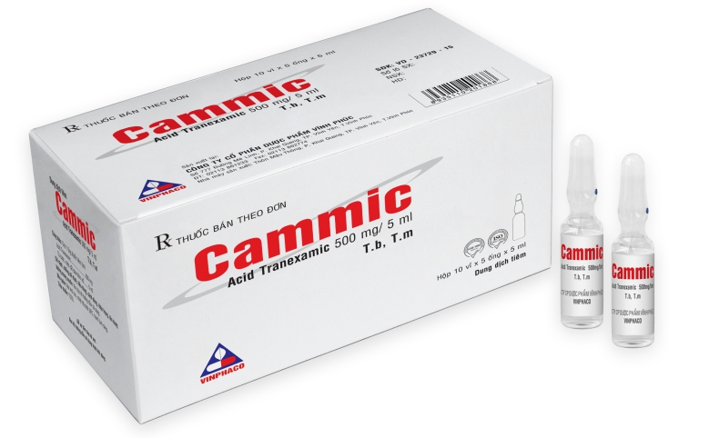 CAMMIC Hộp 10 vỉ x 5 ống  VINPHACO