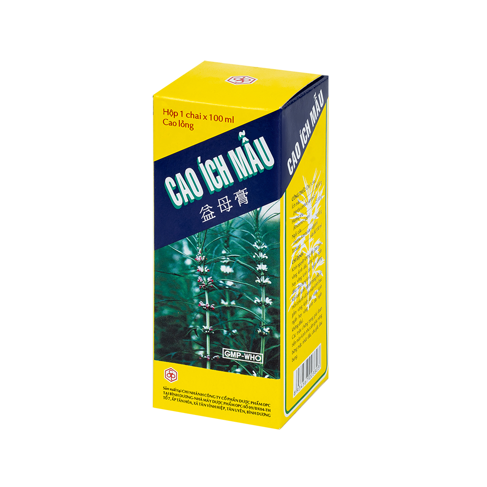 CAO ÍCH MẪU 100ml