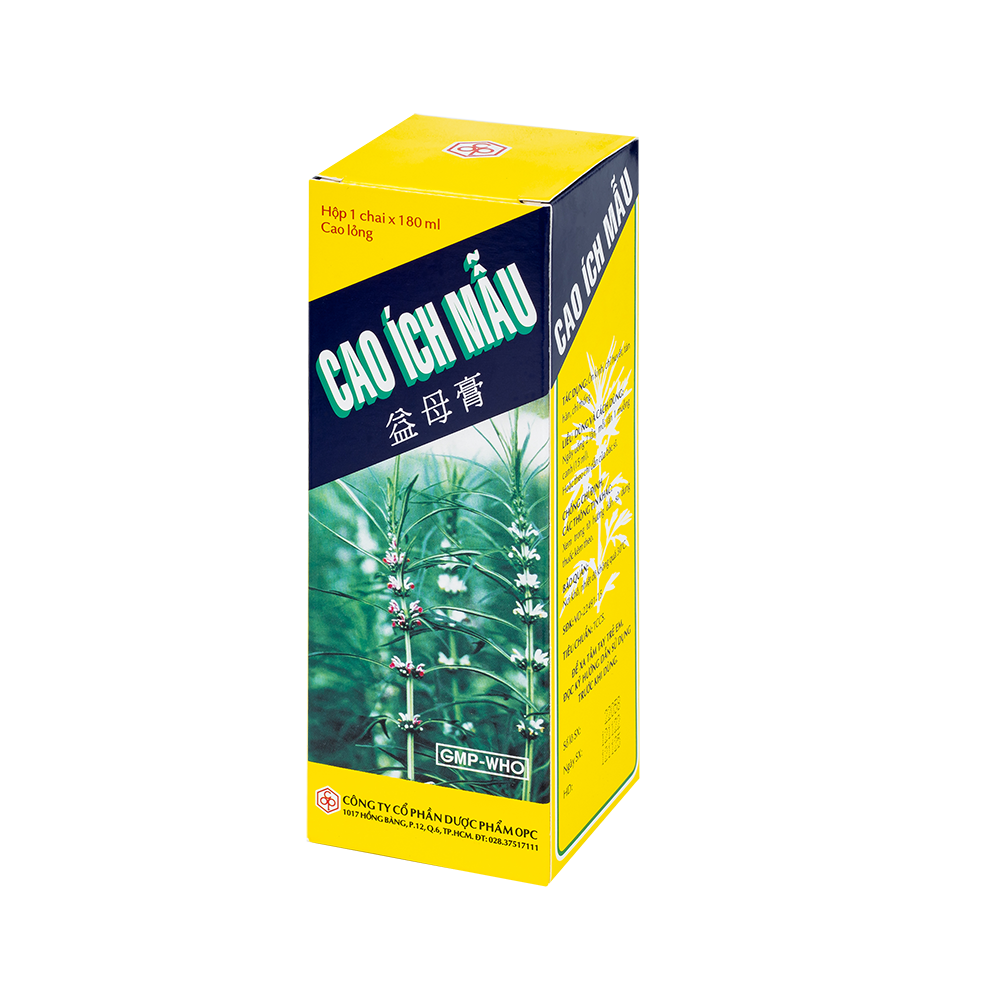 CAO ÍCH MẪU 180ml