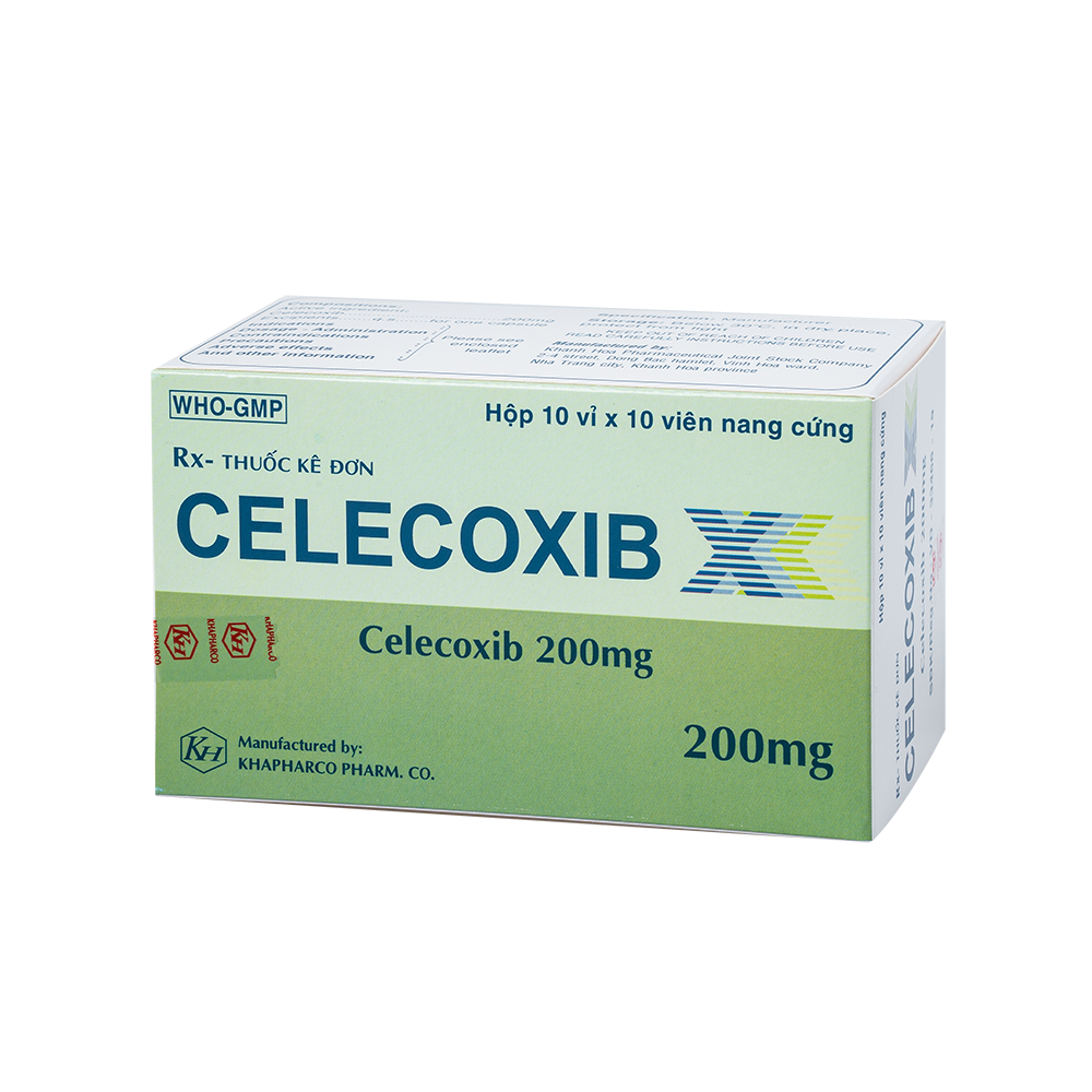 CELECOXIB (Alu – Alu) Hộp 100 viên Khapharco