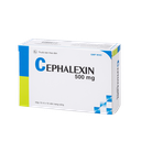 Cephalexin 500mg (vỉ dài) H/100 Hộp 10 Vỉ x 10 Viên Bidiphar