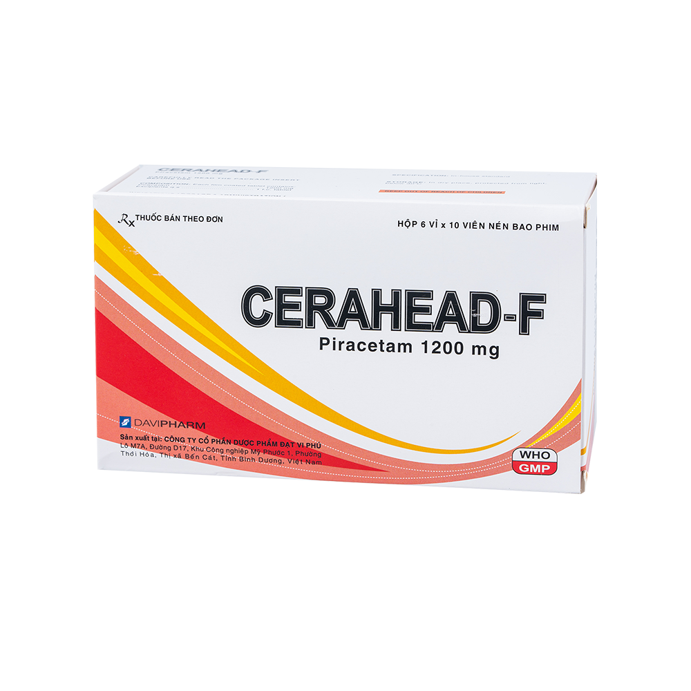 CERAHEAD-F Hộp 60 Viên Davipharm