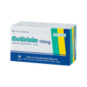 Cetirizin Hộp 10 vỉ x 10 viên