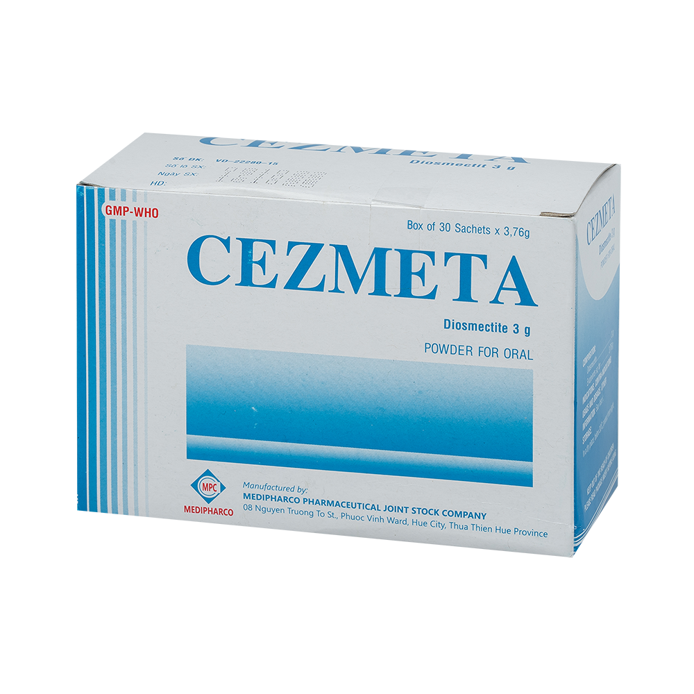 Cezmeta Hộp 30 gói Medipharco