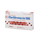 CLARITHROMYCIN 500mg alu-alu Hộp 30 viên Khapharco
