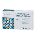 Clarithromycin Stella 250mg Hộp/20viên Stella