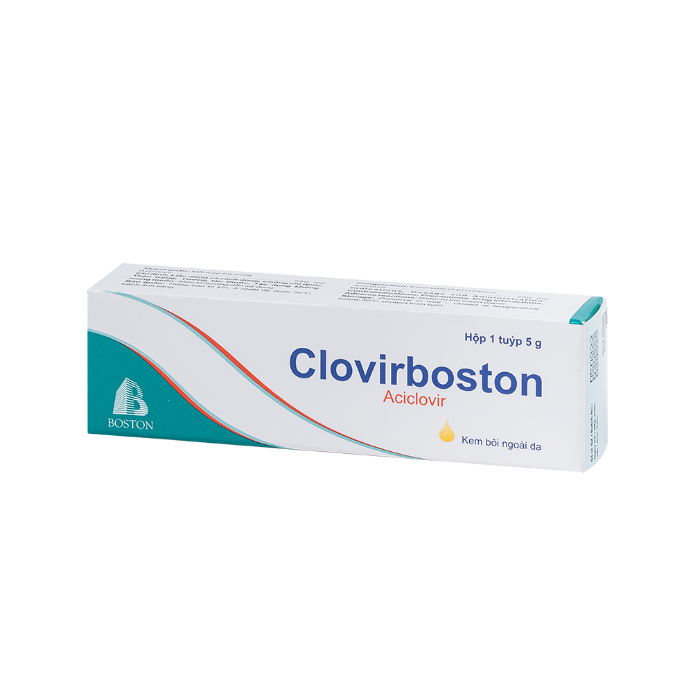 CLOVIRBOSTON Hộp 1 tuýp 5g Boston