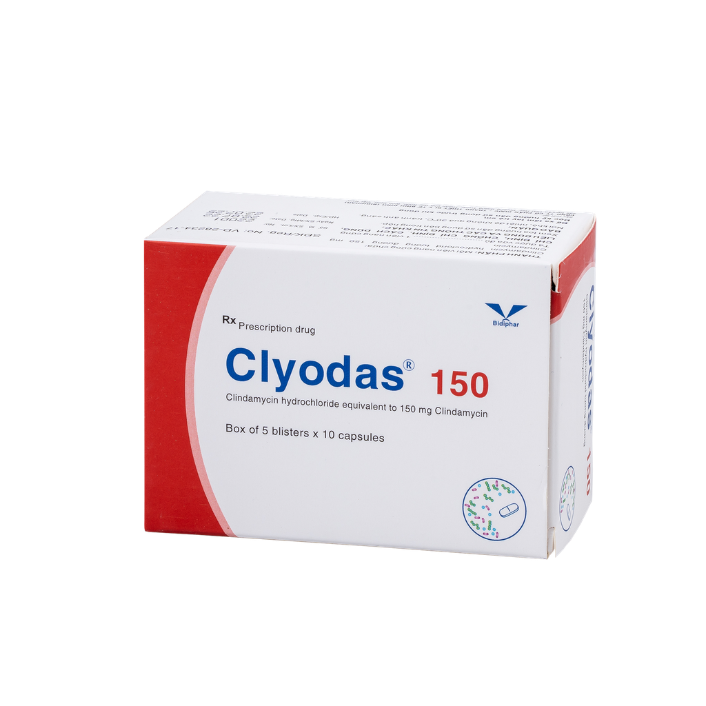 Clyodas 150 H/50 Hộp 5 Vỉ x 10 Viên Bidiphar