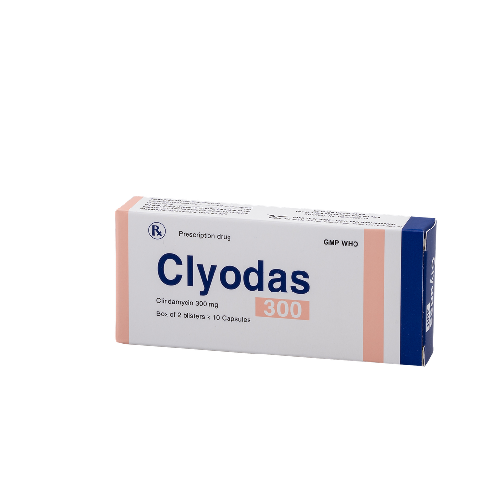 Clyodas 300 H/20 Hộp 2 vỉ x 10 viên Bidiphar