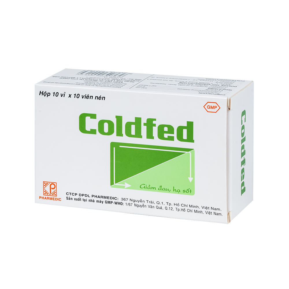 COLDFED Hộp 10 vỉ x 10 viên
