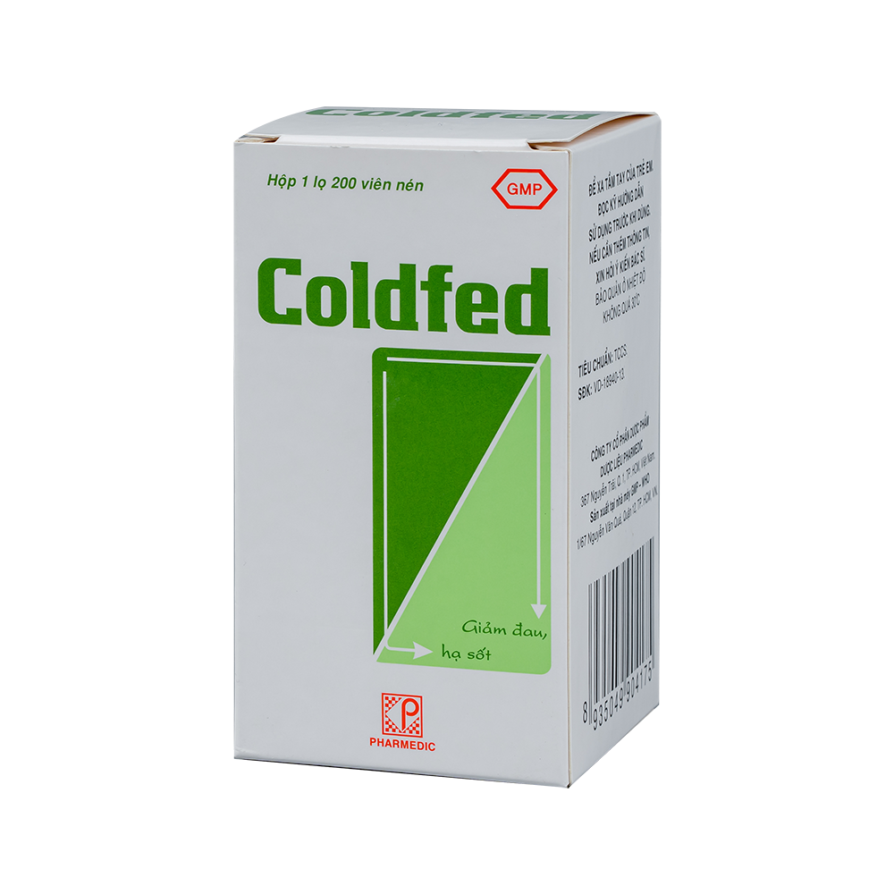 COLDFED Hộp 1 lọ 200 viên