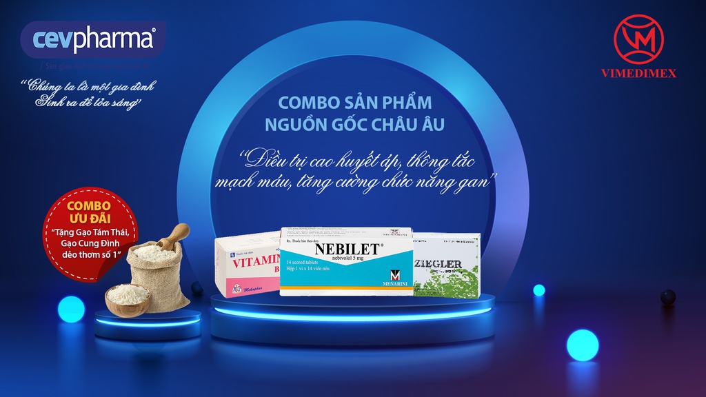 Combo Điều trị tăng huyết áp