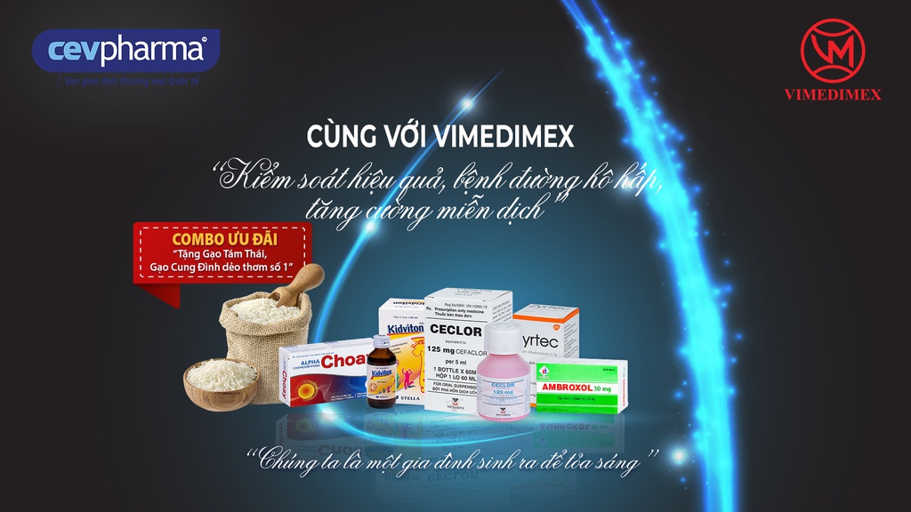 Combo Kháng sinh điều trị trong nhiễm khuẩn hô hấp cho người lớn