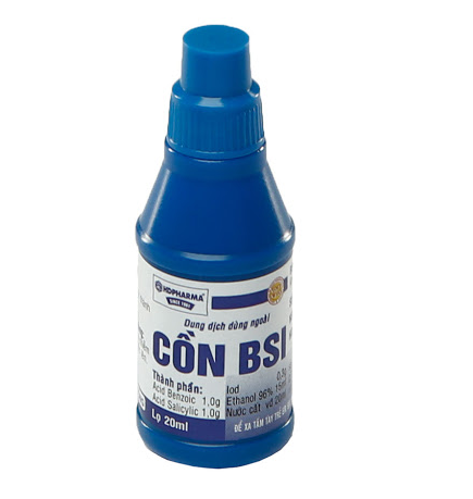 CỒN BSI Lọ 20ml HDPHARMA