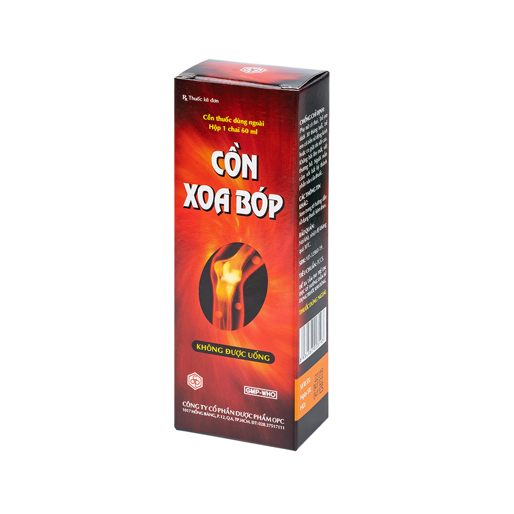 CỒN XOA BÓP 60ml