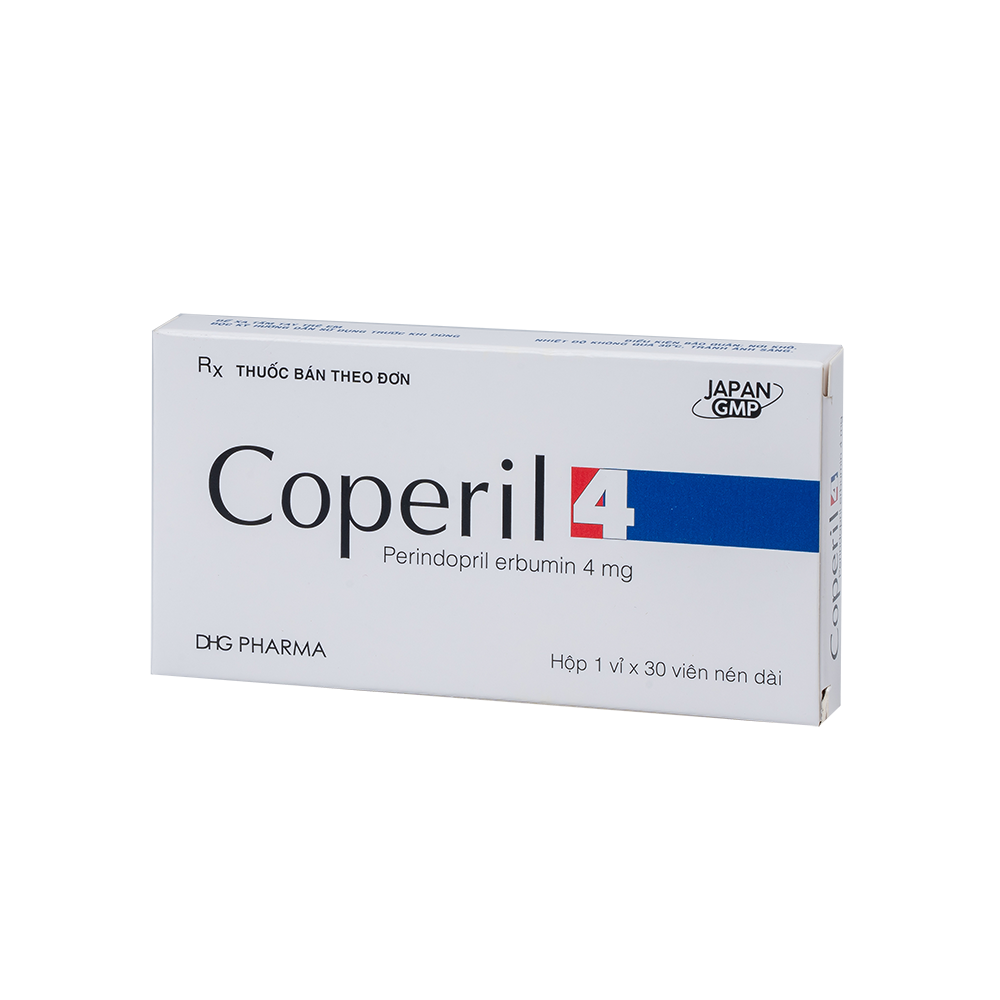 Coperil 4 Hộp 1 vỉ x 30 viên DHG