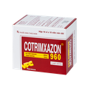 COTRIMXAZON 960 Hộp 10 vỉ x 10 viên Dược Cửu Long