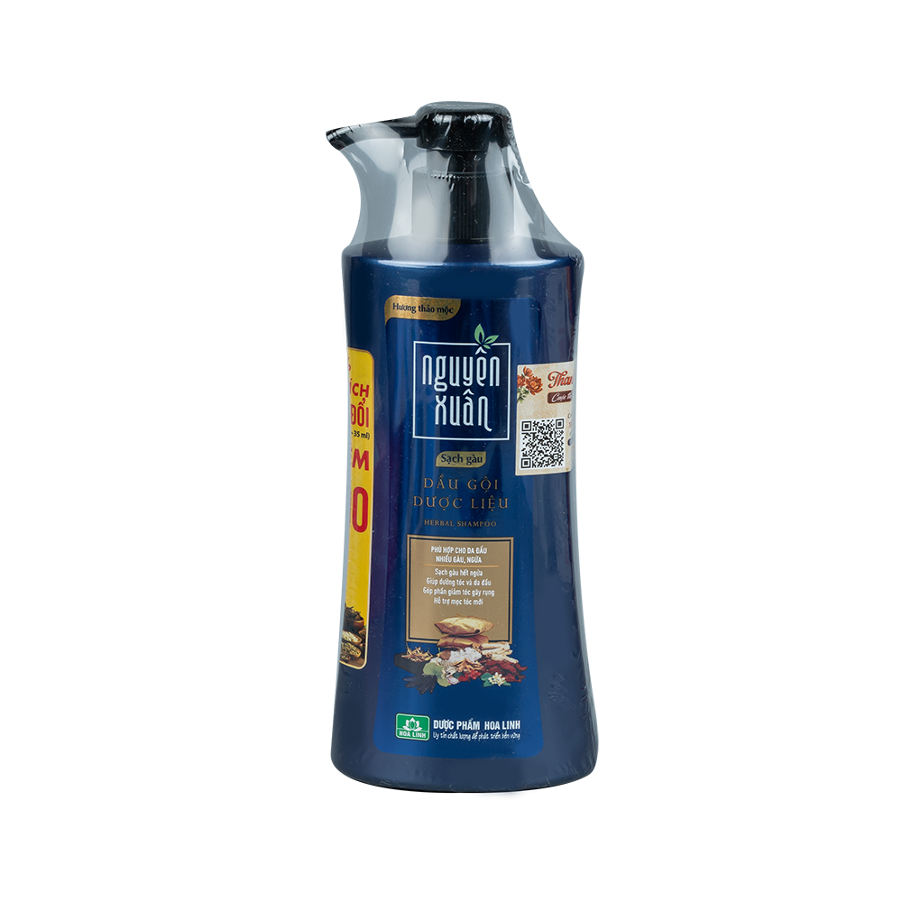 Dầu gội Nguyên Xuân Sạch gàu 350ml Chai 350 ml Hoa Linh