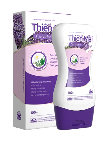 DD vệ sinh phụ nữ Thiên Mai Lavender Hộp 1 lọ x 100ml Nhất Nhất