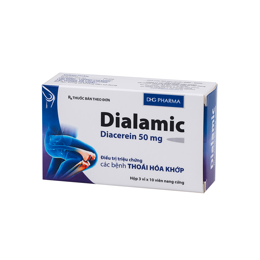 Dialamic Hộp 3 vỉ x 10 viên DHG
