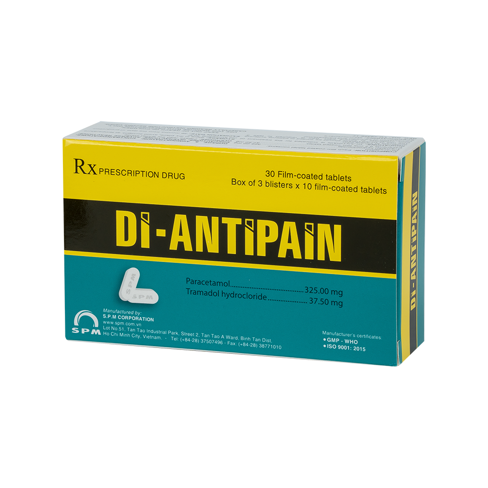 DI-ANTIPAIN Hộp 30 Viên